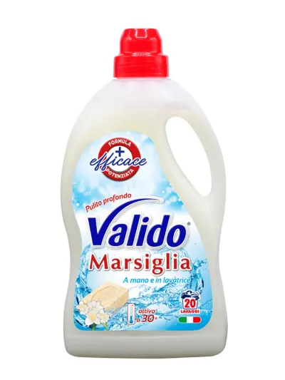 Valido Detergent lichid pentru rufe 1 L 20 spalari Marsiglia