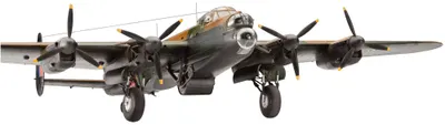 Model asamblat de avion militar Revell - Avro Lancaster DAMBUSTERS (04295)