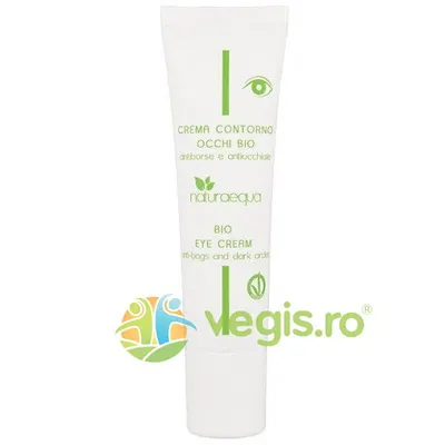 Crema pentru Contur Ochi Bio Anti-Cearcane si Pungi cu Cafeina 30ml