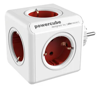 Divizor DesignNest - PowerCube Original 1100RD, 5 prize , rosu