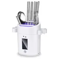 Suport cu sterilizator UV si uscator pentru tacamuri