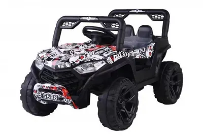 Masinuta electrica pentru copii Novokids Buggy Mini UTV cu faruri luminoase, telecomanda, 3-6 ani , max 30 kg, 3 viteze, model Offroad Alb