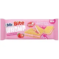 Napolitana Whomp cu crema de capsuni Mr Bite 44g Engros