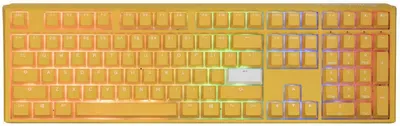 Tastatura mecanica Ducky - One 3 Yellow, MX Clear, galbena