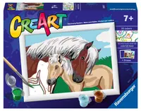 Set de pictură pe numere Ravensburger CreArt - Iubirea de mamă