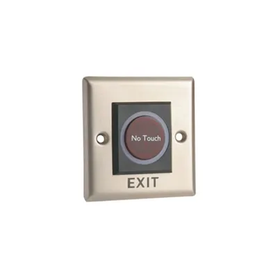 Buton cerere iesire cu infrarosu Dahua ASF908, inox, NO/NC, fara contact, montaj aplicat