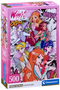 Puzzle Clementoni din 500 piese - Winx