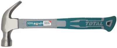 Ciocan cu gheare TOTAL TOTAL - 450 g, mâner din fibră de sticlă