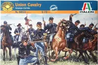 Figurine de hobby Italeri Militari: Soldați - Cavaleria Uniunii (1863), 17 фигури