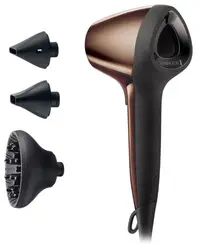 Uscător de păr Remington - Air3D Dryer D7777, 1800W, 3 viteze, bronz