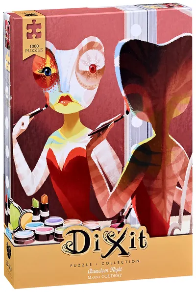 Puzzle Dixit din 1000 de piese - Noaptea cameleonului