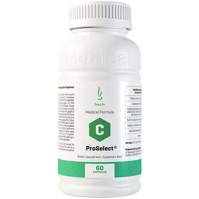 Proselect pentru sanatatea ficatului, 60 capsule, Duolife