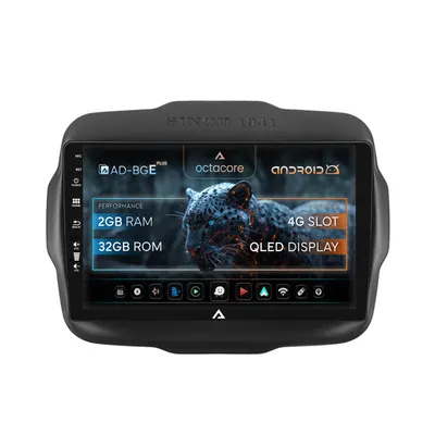 Navigatie Jeep Renegade (2014-2018), Android, E-Octacore 2GB RAM + 32GB ROM, 9 Inch - AD-BGE9002+AD-BGRKIT286