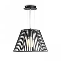 VESCO Corp de iluminat suspendat negru 230V E27 42W