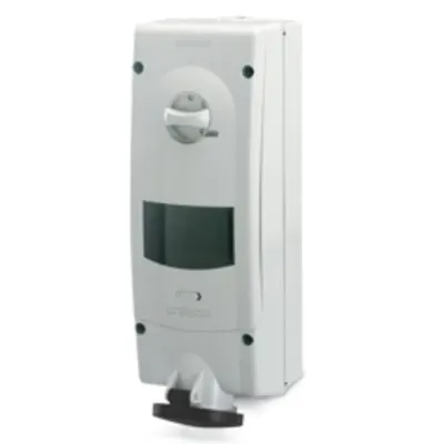 Priza interblocabilan32A 3P+E 5h 600-690V 50Hz 60Hz 136X390MM terminal cu surub Cu interblocaj mecanic