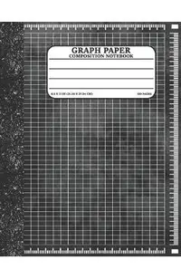 Graph Paper Composition Notebook: Math and Science Lover Graph Paper Cover (Quad Ruled 5 squares per inch, 100 pages) Birthday Gifts For Math Lover Te