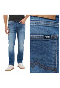 Blugi conici slim fit Orlando - Albastru