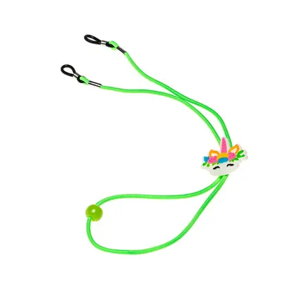 Snur ochelari copii CHAIN001 - unicorn verde