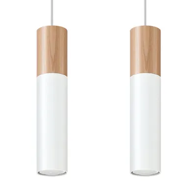 Lampa suspendata PABLO 2 alb