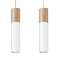 Lampa suspendata PABLO 2 alb