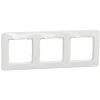 Rama tripla, Schneider, SDD311803, Sedna Design, alb