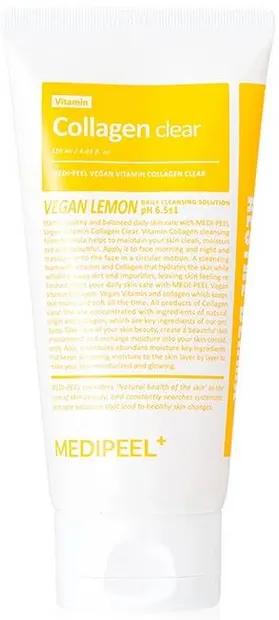 Medi-Peel Spumă de curățare facială vegană Vitamin Collagen Clear, 15 ml