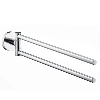 Suport prosop baie dublu crom Hansgrohe Logis