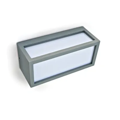 Bruno-WL-I-S 20W E27, 100-240V, IP54, gri