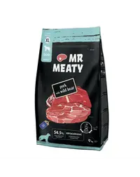Hrană uscată câini talie mare porc și mistreț XL MR MEATY 9 kg