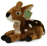 Jucărie de pluș Rappa Eco friends - Căprioară culcată, 22 cm