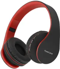 Căști wireless PowerLocus - P1, rosii
