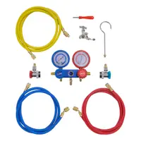 141656 Set manometru cu 2 căi în trusă de scule