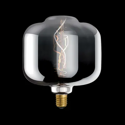 Led Vintage Lamp Dimmable Latern 8w E27 2000k Smoked