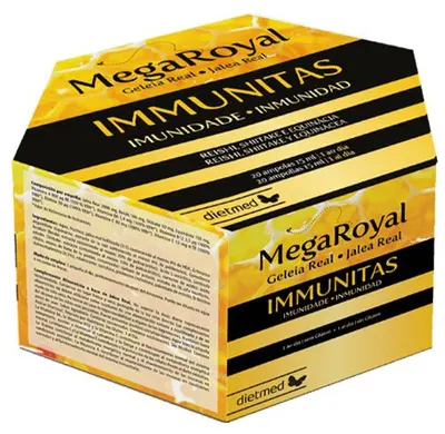 Mega Royal Imunitate, 20 fiole, Dietmed