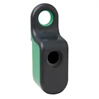 cutie goala pentru uz mobil, plastic, verde, 1 decupaj