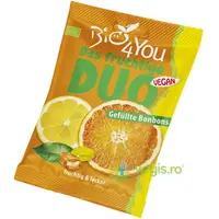 Bomboane Duo cu Portocala si Lamaie Ecologice/Bio 75g
