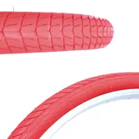 Anvelopă de bicicletă DELI TIRE SA-272 28x2.00 Roșu