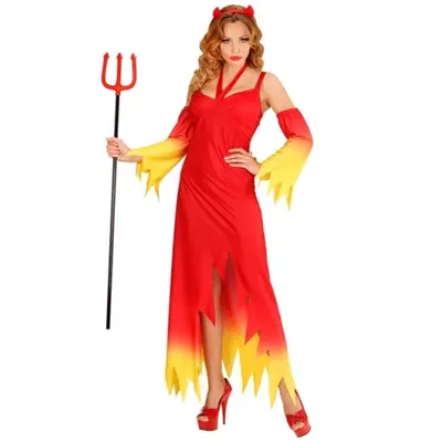 Costum diavolita flacari