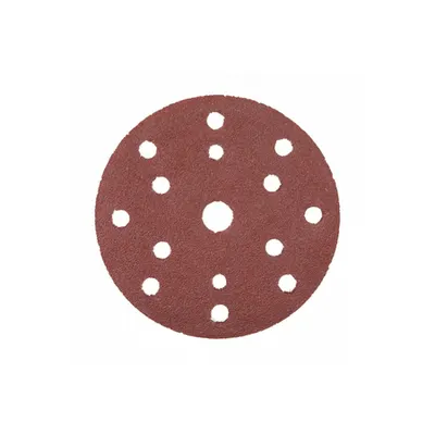 Disc de abraziune cu gauri pentru metal / lemn 150mm G100 5buc