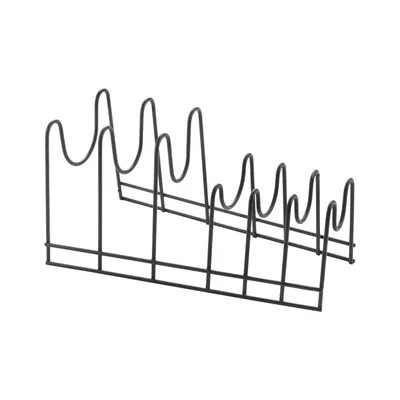 Suport pentru farfurii Metaltex Lido Lava, negru