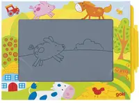 Planșă de desen magic Goki, 19 cm