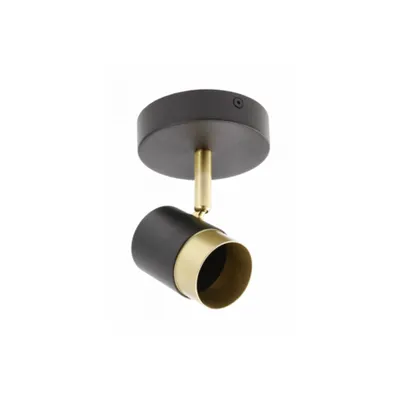 Spot - Ceiling luminaire ORIO, aluminum, 11.6×5.6×11.5, IP20, 1*Gu10, max. 50W, round, black