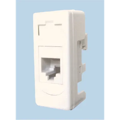 Priza Modulara Telefon 6p4c Alb 2004 Stil