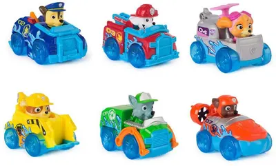 Mașinuță Spin Master Paw Patrol – Pup Squad Racer, asortiment