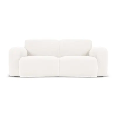 Canapea albă cu tapițerie din stofă bouclé 170 cm Molino – Micadoni Home