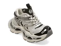 Pantofi sport GRYXX argintii, 1478A, din piele ecologica