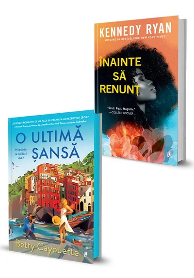 Pachet Inainte sa renunt + O ultima sansa. Set 2 carti