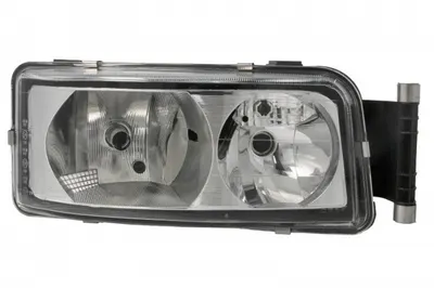 Far dreapta (2 H7 H21W W5W, electric, cu lumina de zi, culoare insert: crom platinat) potrivit MAN LION S CITY, TGA, TGM I, TGS I 06.99