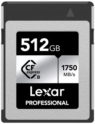 Card de memorie Lexar - Professional Silver, 512GB, CFexpress Type B