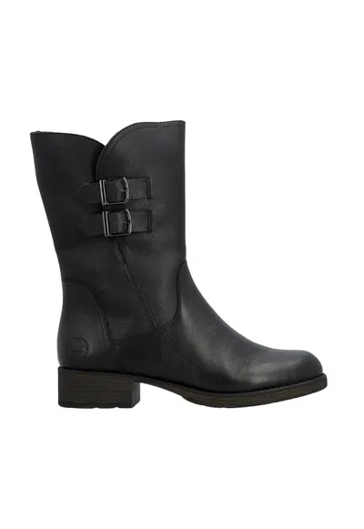 Ghete casual - dama - Z9571-00 negru - piele naturala - Negru